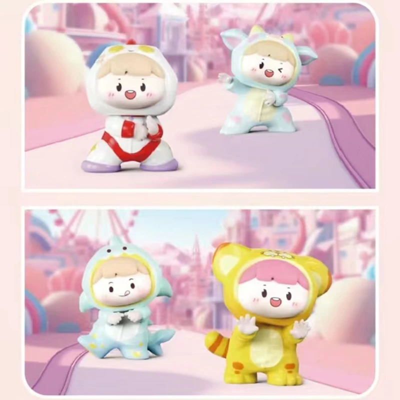 【拆盒】淘气包睡衣派对盲盒二次元手办车载摆件可爱公仔礼物潮玩