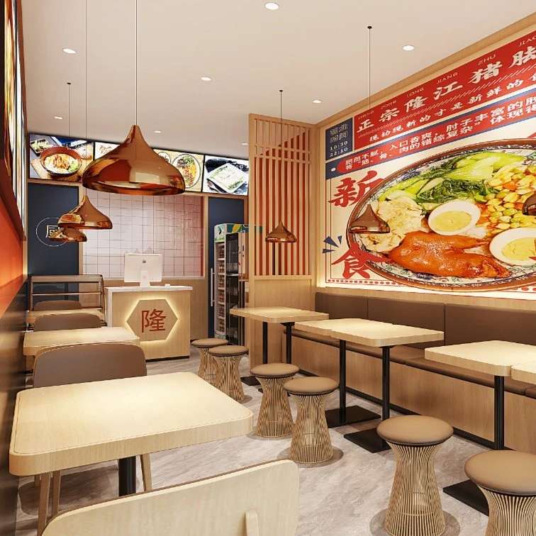 米派快装街边小餐饮店铺设计费 保证金 预付金