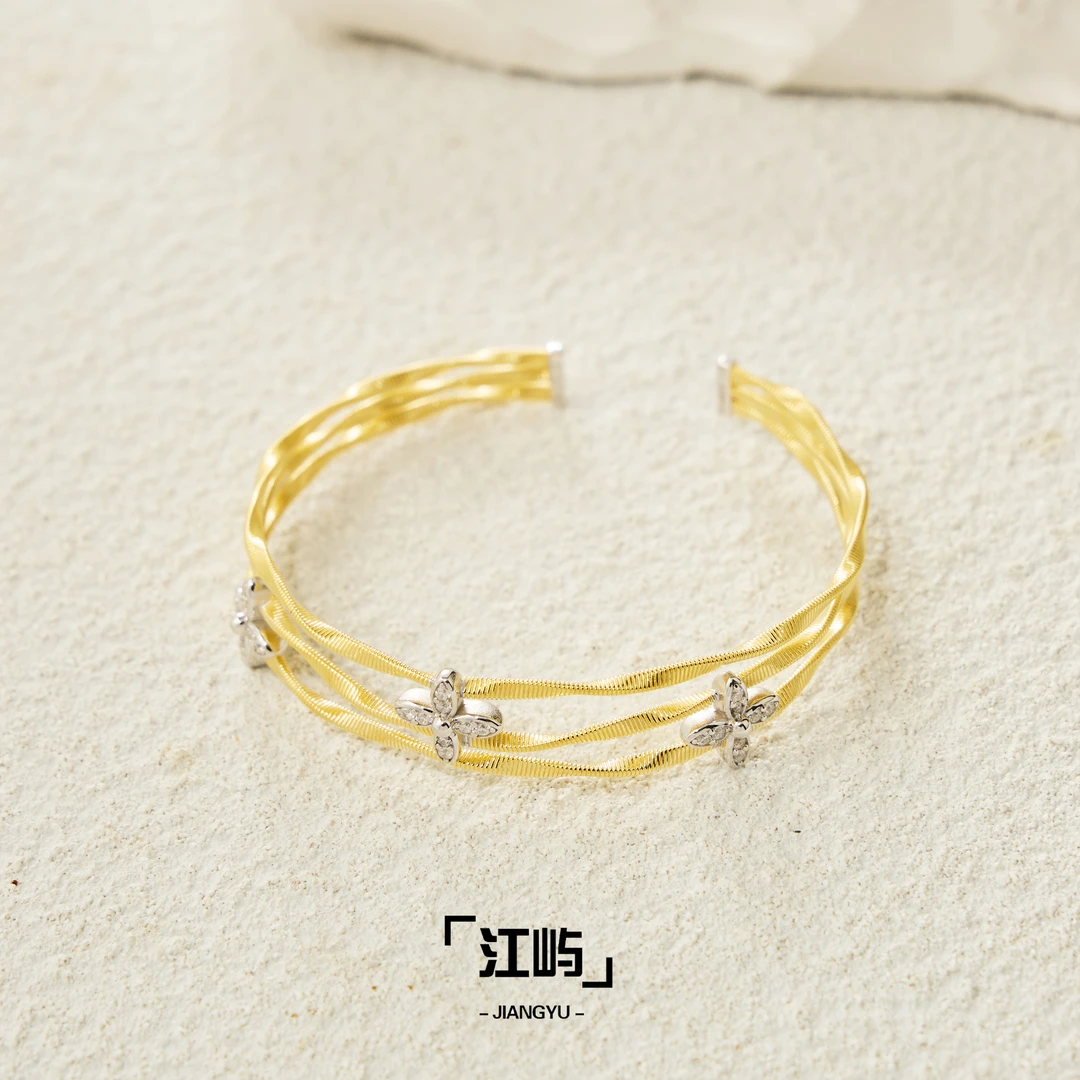 925银手镯 意式玄线系列【手镯】