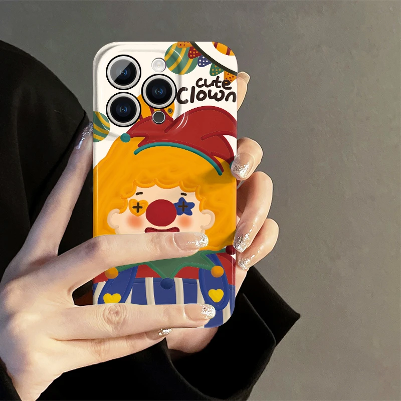黄发小丑菲林软壳/硬壳适用于苹果/华为/oppo/vivo/小米/一加/保