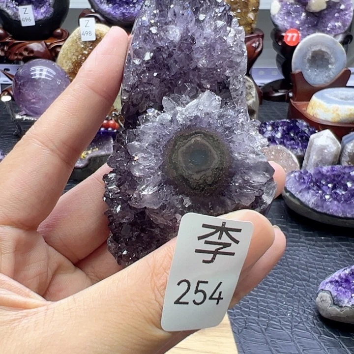 紫晶大型摆件（非配饰）未镶嵌