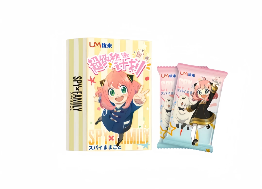 优米文创卡牌盲盒 【间谍过家家-超级秘密计划进行中 】默认代拆