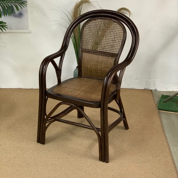 藤椅休闲户外简约阳台农家新中式休闲椅家用桌椅手工酒店复古客厅