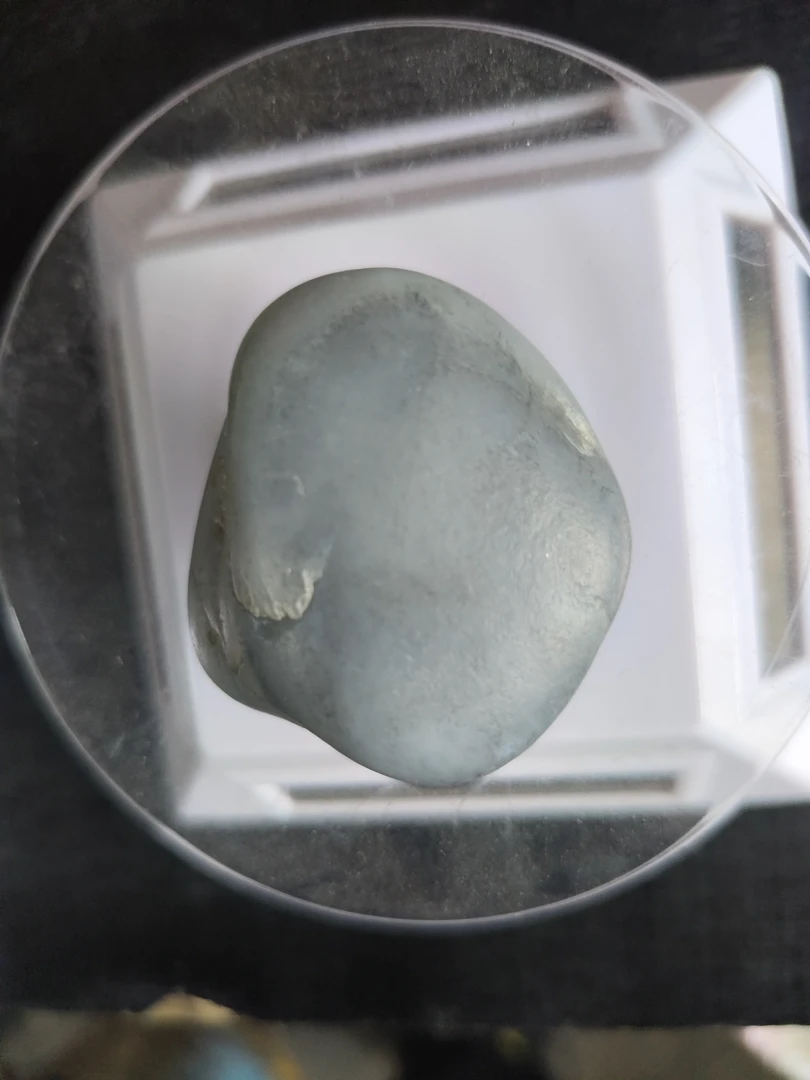 和田玉散墨青花吊坠