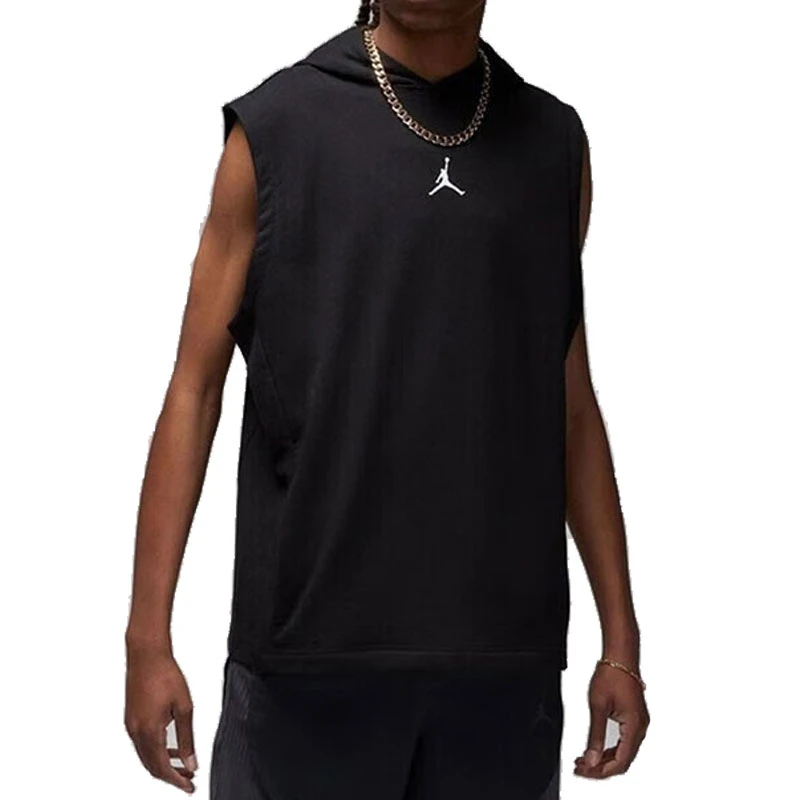 Nike耐克运动短袖男款JORDAN健身跑步休闲无袖T恤背心 DZ0572-010