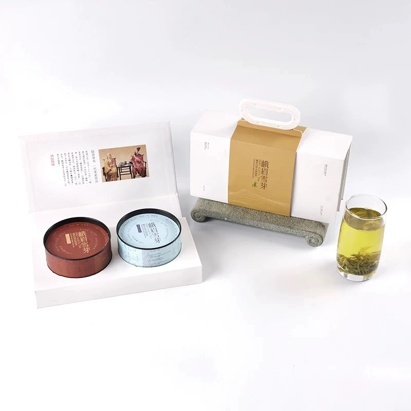 【伴手礼】峨眉雪芽双子座红茶花茶双拼茶叶伴手礼100克/套四川特产成都特色伴手礼