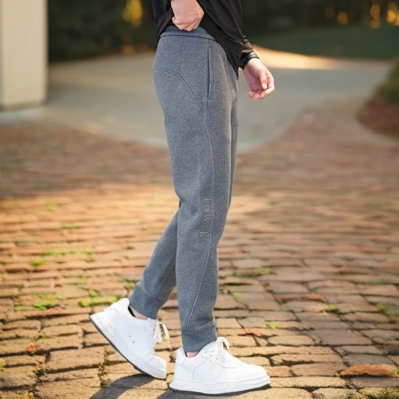 A1192款/2024秋冬新款加厚百搭运动户外男士休闲裤