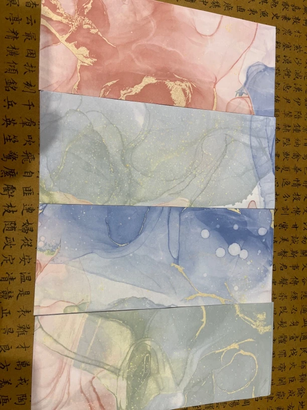 1840:14×34蜡染作品纸“星辰”10张一包【不挑款1包】