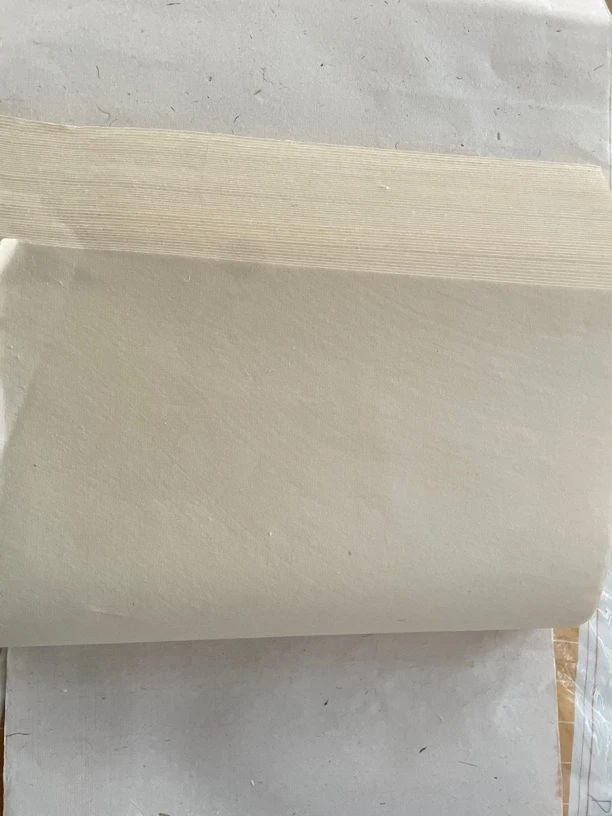 十一月清仓01:27x180纯手工檀皮宣生宣50张