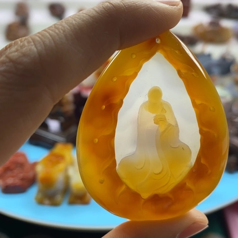 【闪购商品】玛瑙/玉髓珠宝半成品未镶嵌锤*