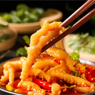 无骨鸡爪柠檬酸辣凤爪鸡爪子去骨脱骨鸡脚小零食休闲食品小吃泡椒