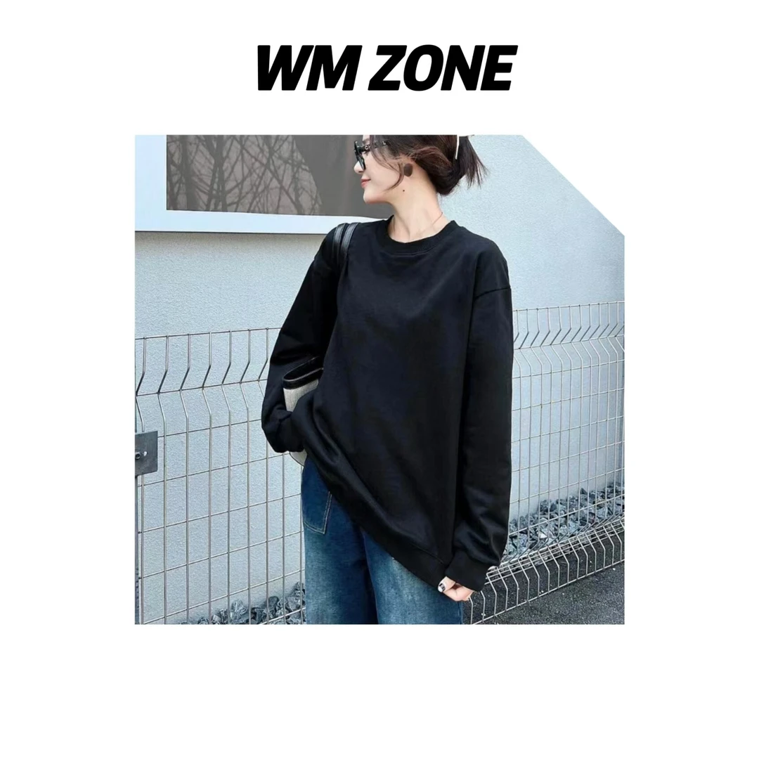 虎儿 3-2928 字母刺绣圆领拉绒卫衣