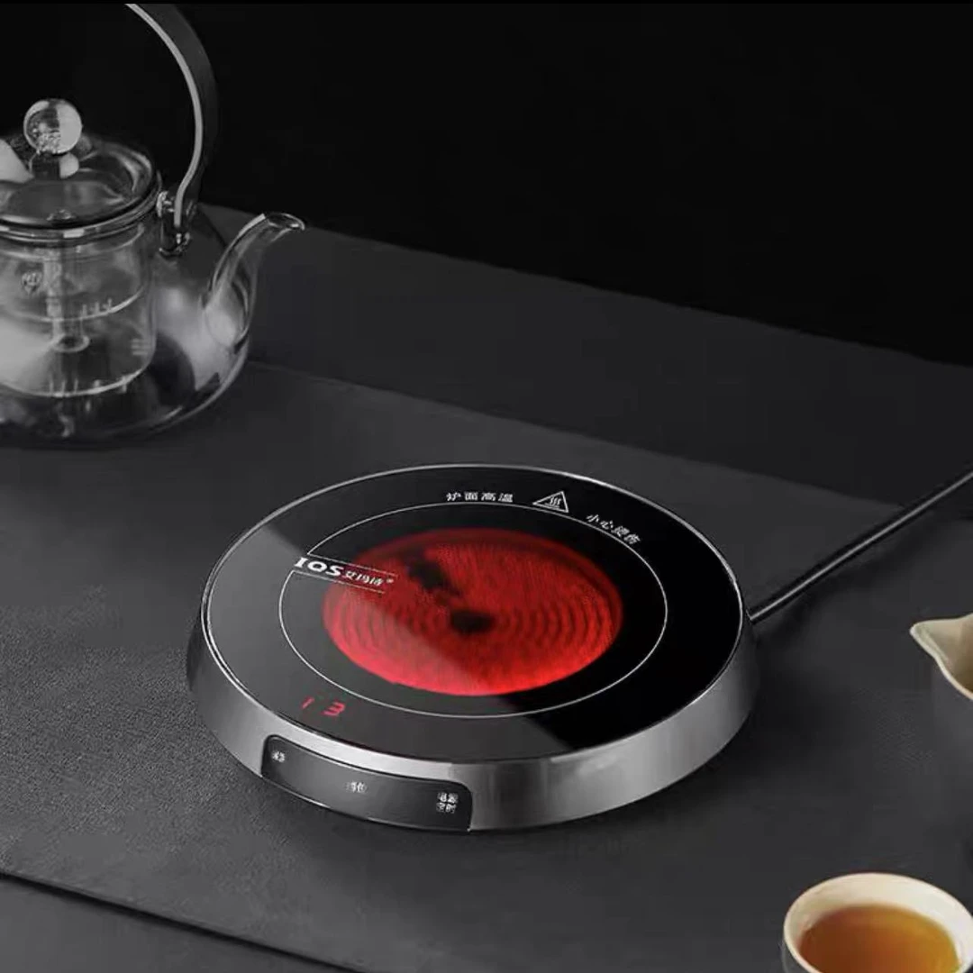 艾玛诗T7电陶炉多功能家用台式围炉煮茶小型商用烧水嵌入式圆形