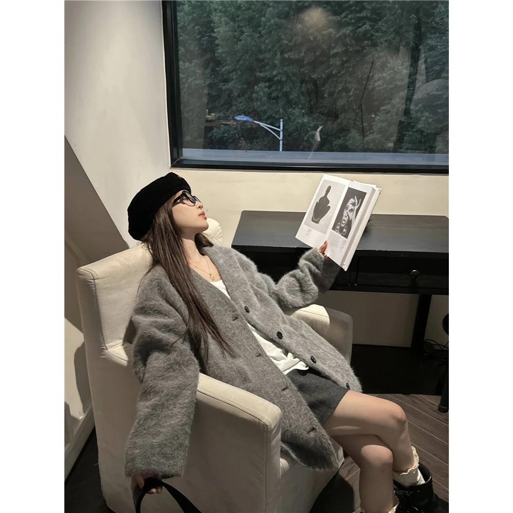 ~大码女装极简主义高端定制外套女秋冬新款洋气上衣潮