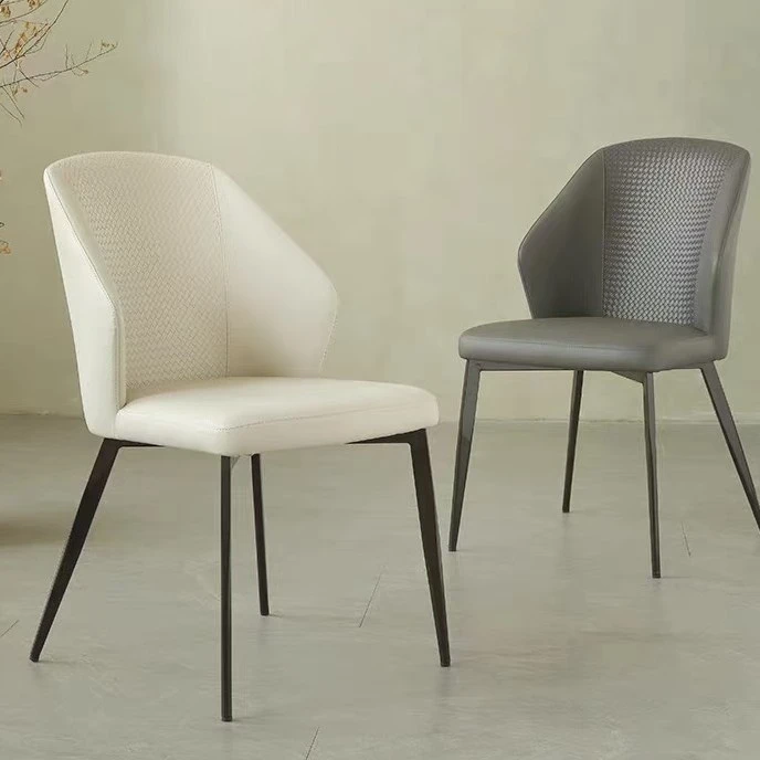 浩楠森意式极简餐椅家用轻奢高端凳子靠背家用餐厅现代简约舒适椅