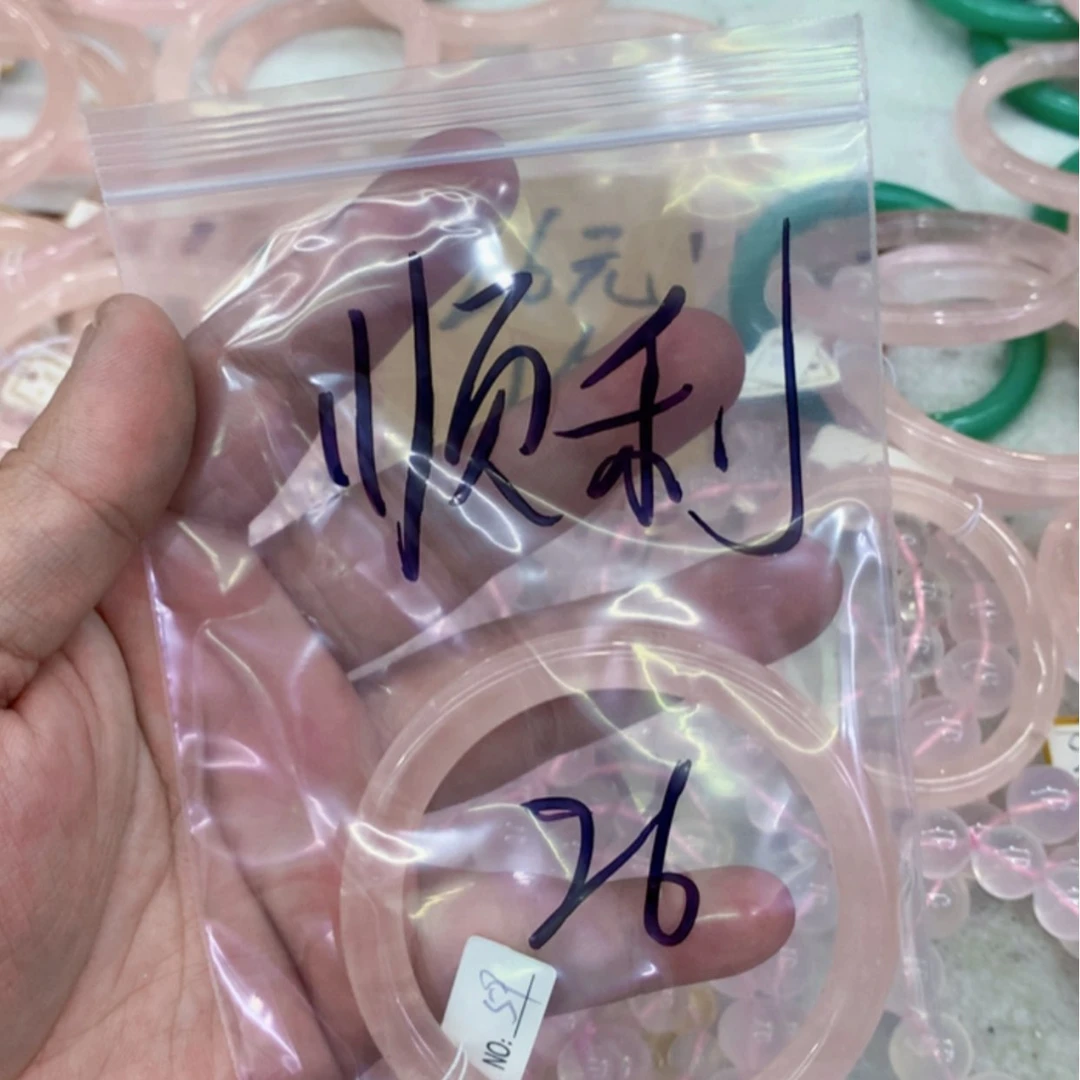【闪购商品】烟晶手链银S925镶嵌59手镯