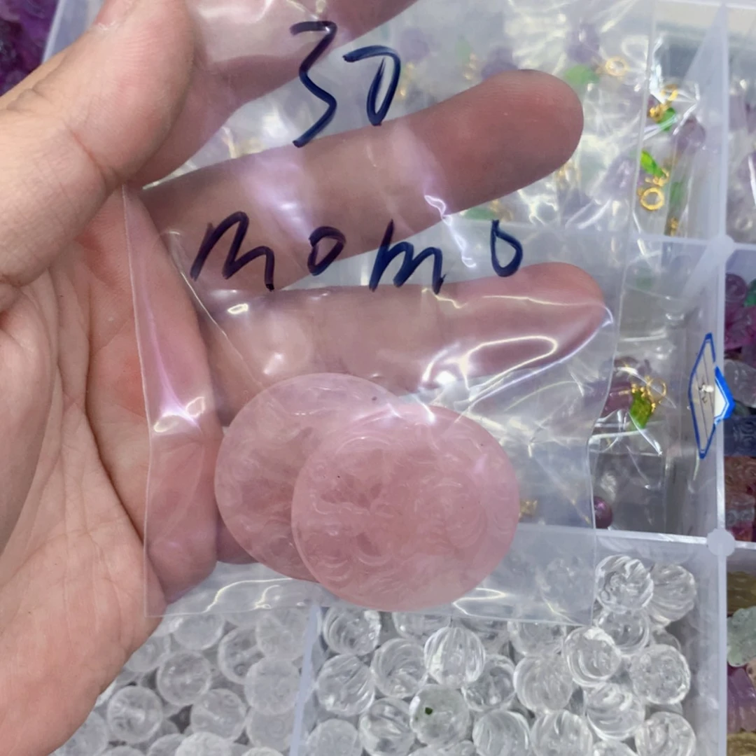 【闪购商品】烟晶手链银S925镶嵌粉晶牌子