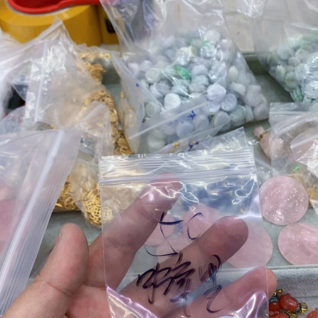 【闪购商品】烟晶手链银S925镶嵌翡翠配件
