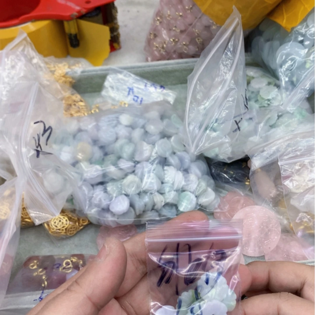 【闪购商品】烟晶手链银S925镶嵌?**?翡翠配件