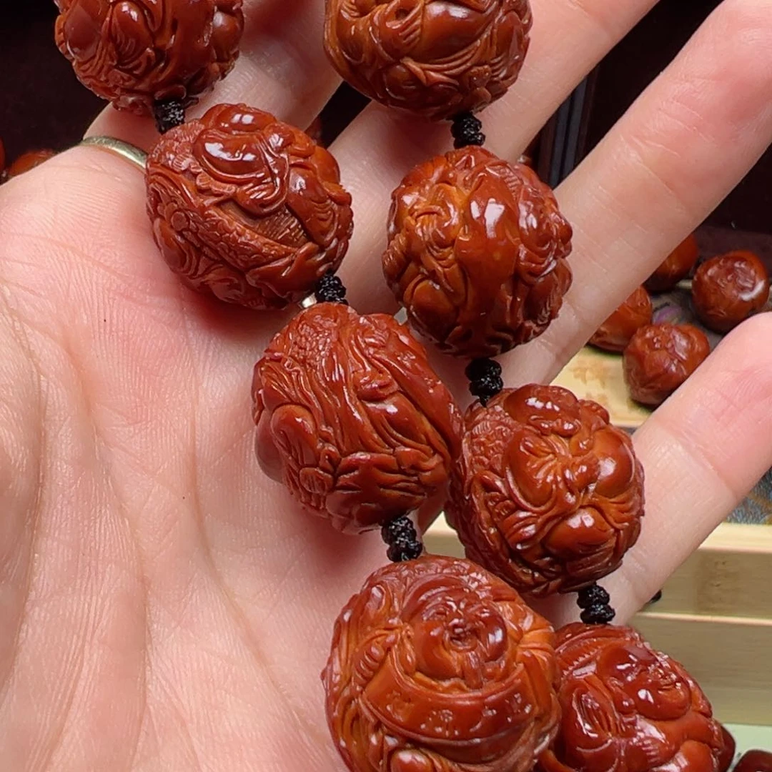 【闪购商品】橄榄核吊坠刘**月97544678987767788