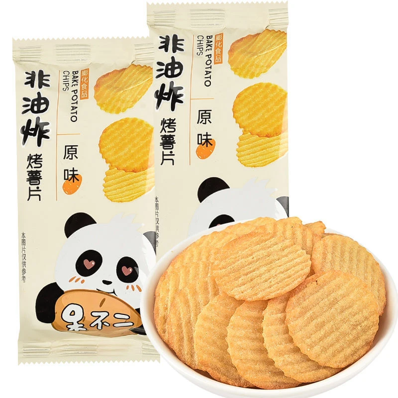 小王子呆不二非油炸薯片健康美味膨化散装独立休闲食品零食小吃