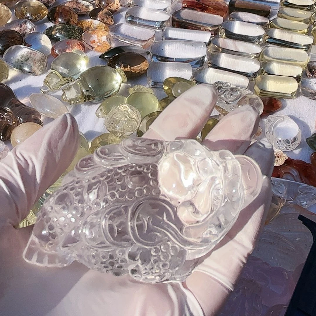 水晶颈饰未镶嵌村****7