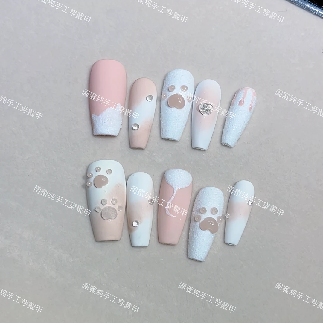 艾米纯手工穿戴甲(猫爪)高端定制款