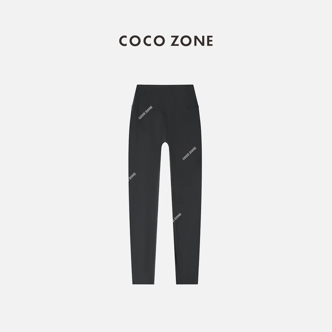 COCO ZONE 刘一一“王牌鲨鱼裤”微压瘦腿运动时尚瑜伽芭比裤Y10101