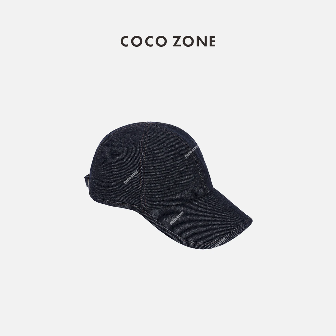 COCO ZONE 刘一一 女士牛仔帽户外出行遮阳鸭舌棒球帽24C60003