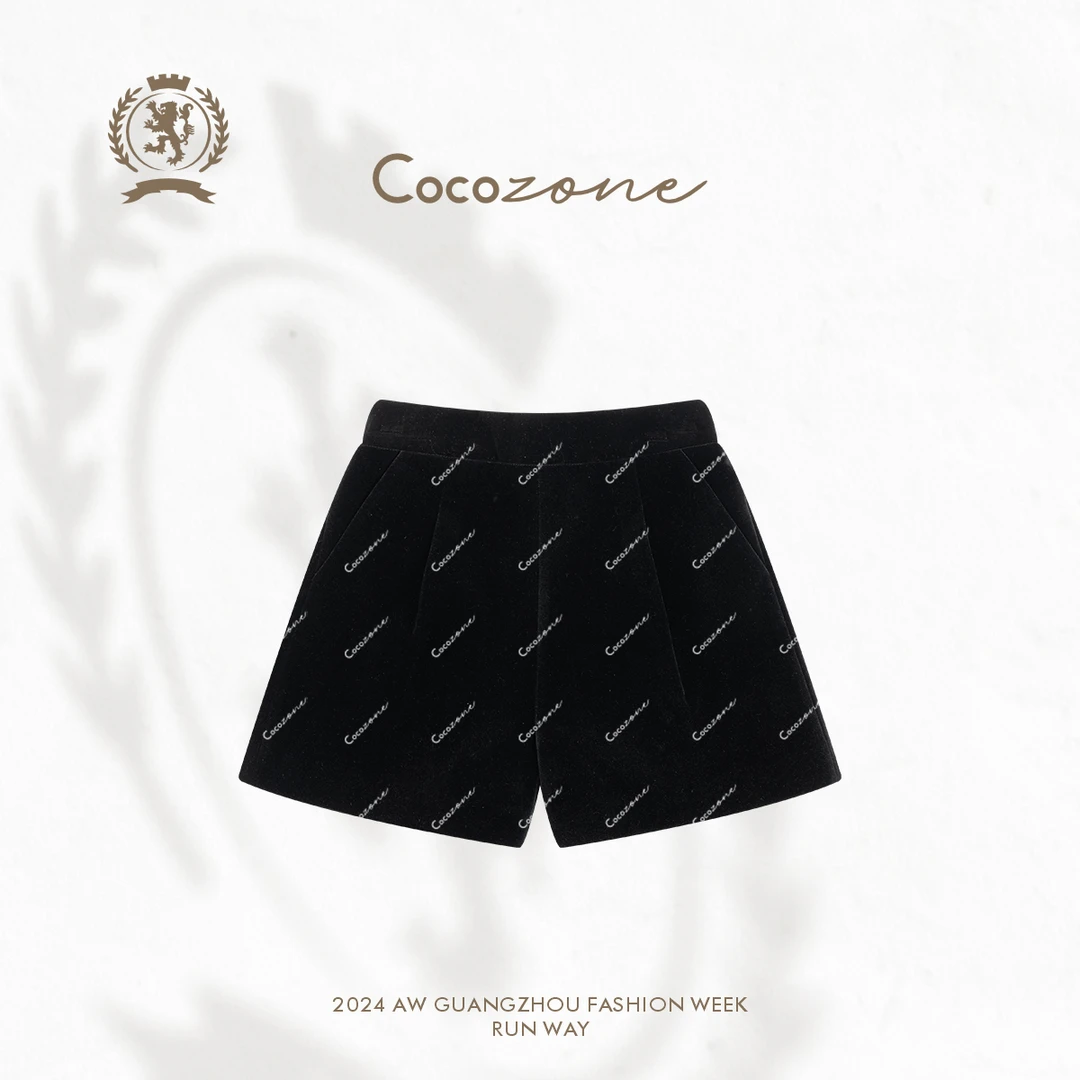 COCO ZONE 刘一一 ”户外系列“ 显瘦A字短裤CC1C2283