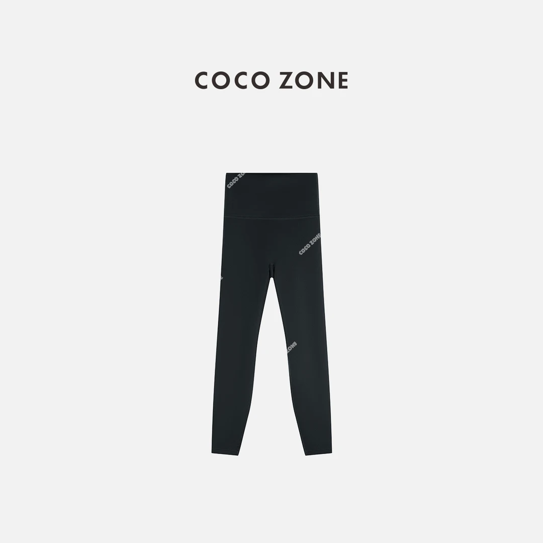 COCO ZONE 刘一一 秋冬保暖加绒瑜伽裤显瘦百搭鲨鱼裤CC2D2704