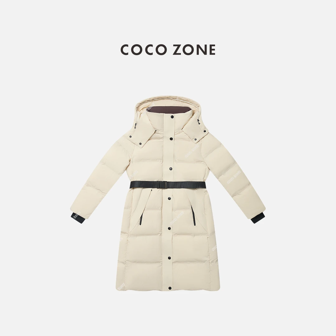 COCO ZONE 刘一一90鹅绒冬季设计感立领立领羽绒服CC2D3068