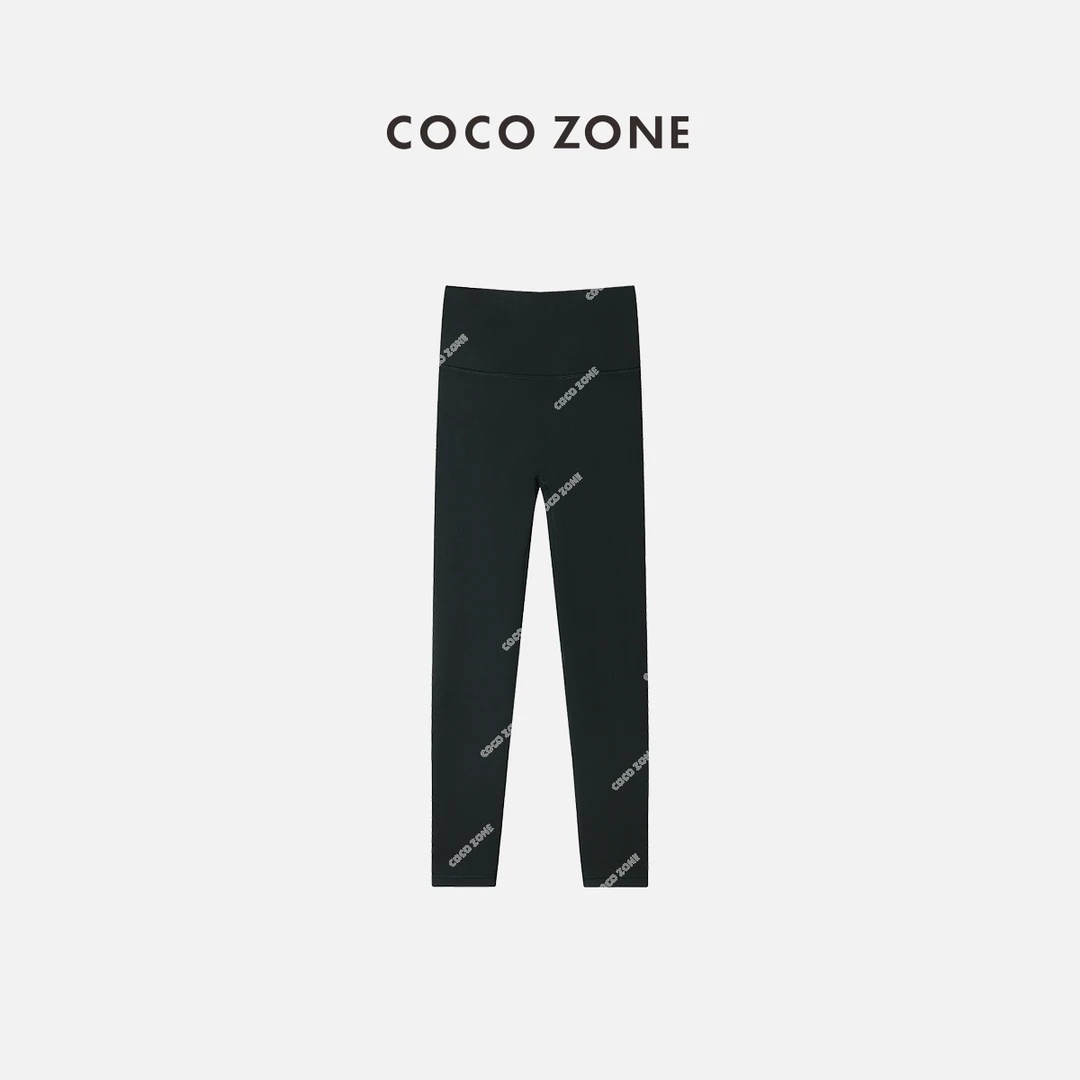 COCO ZONE 刘一一 “加厚加绒”瑜伽芭比裤弹力鲨鱼裤23C30381