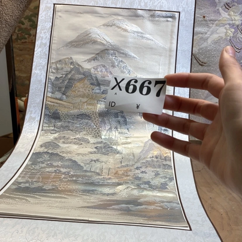 【闪购商品】667织绣叶*