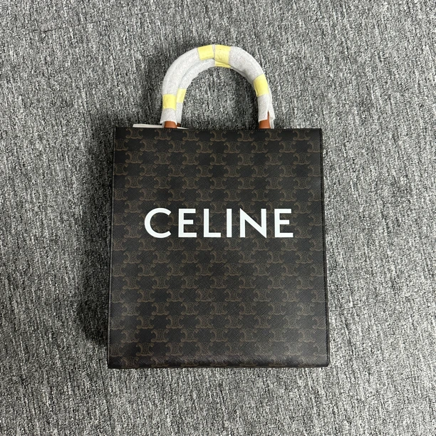 全新未使用 Celine/思琳 凯旋门Cabas 满印 斜挎女士单肩包托特包