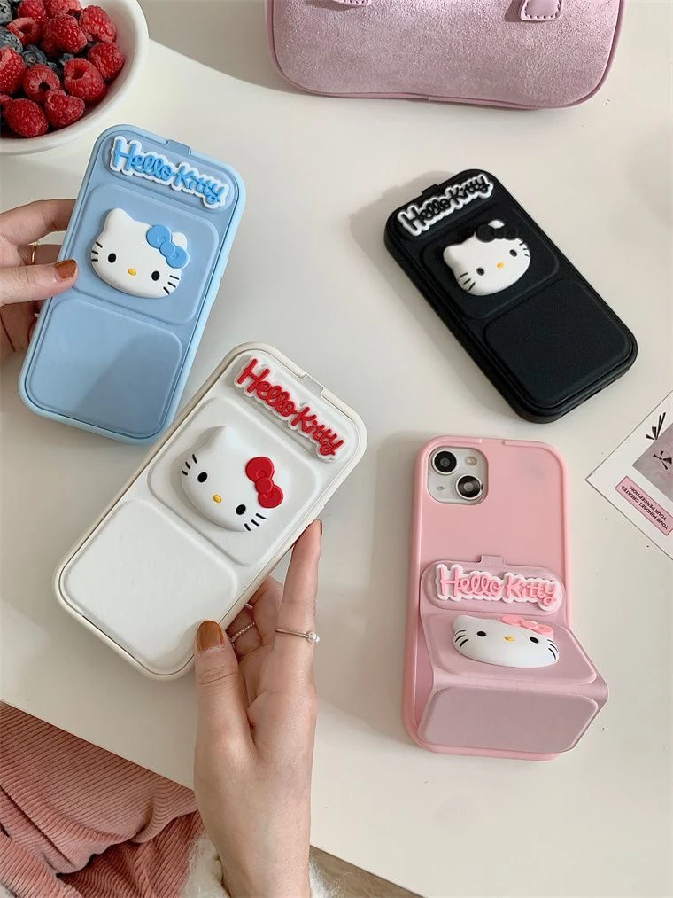 小红书同款立体KT猫iPhone14Promax苹果手机壳卡通全包式13/15PM