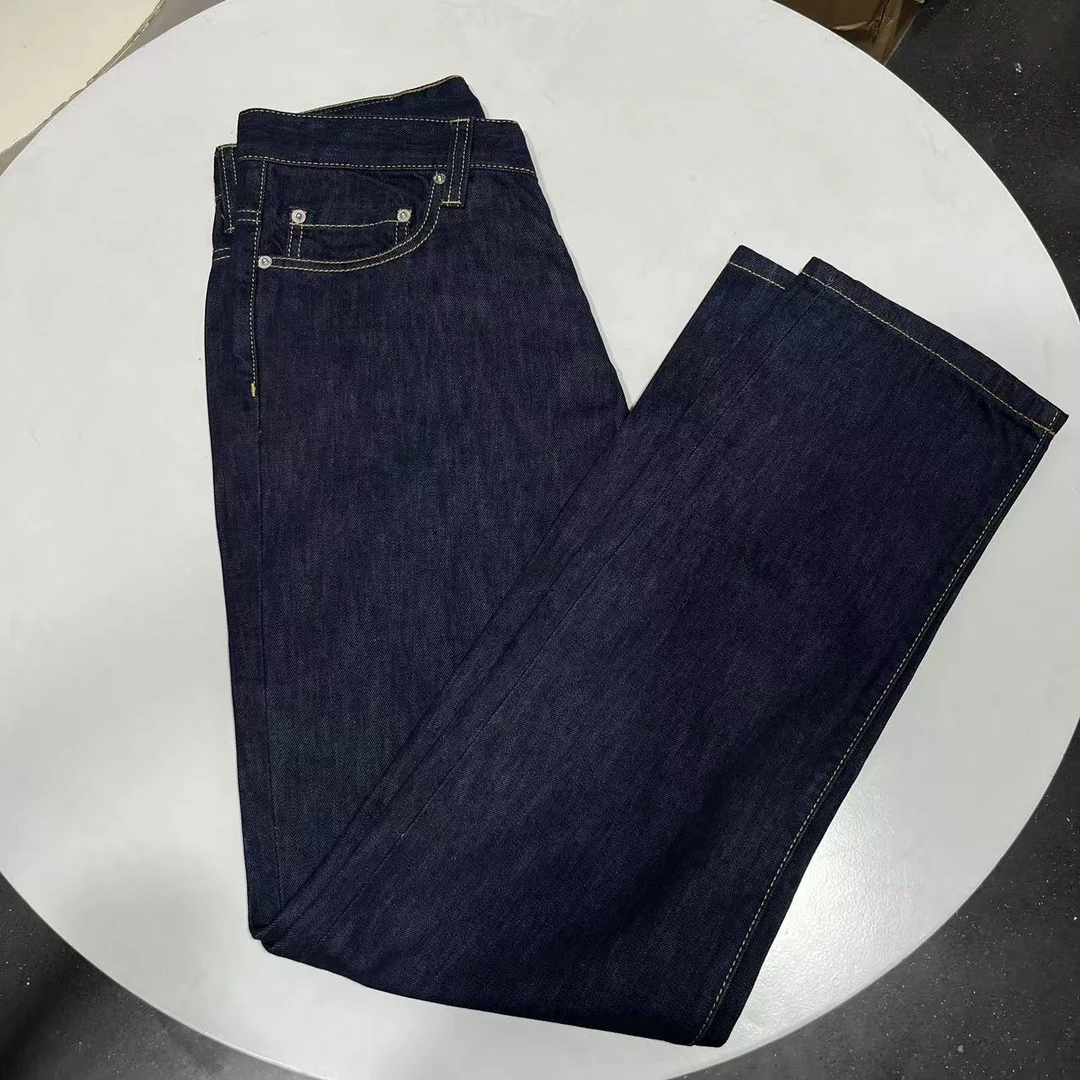 Q-34 意大利设计师款男士春秋季简约百搭休闲牛仔裤 91010