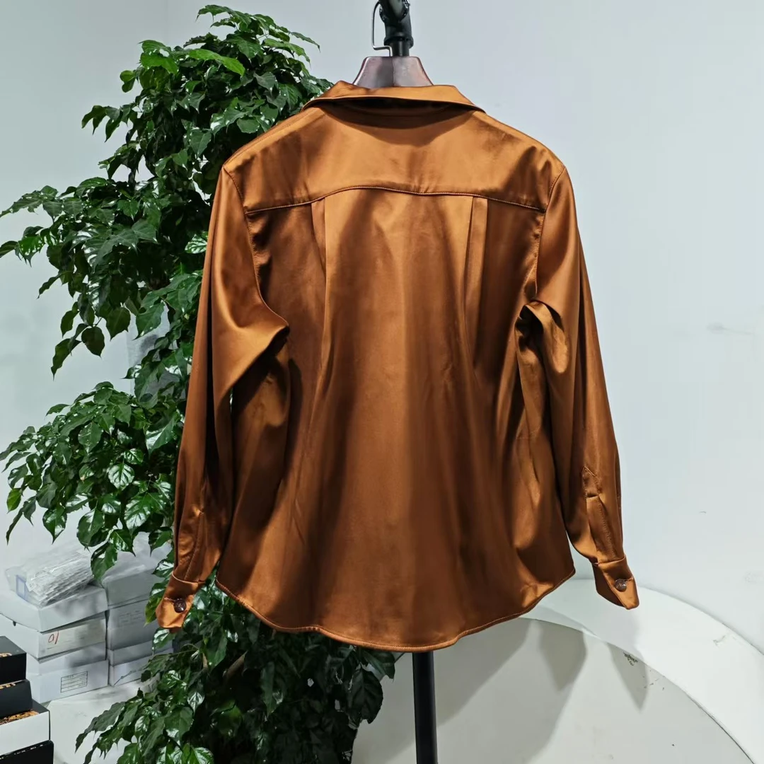 I-26(3.2)潮牌秋季女款时尚休闲翻领长袖外套 5010C