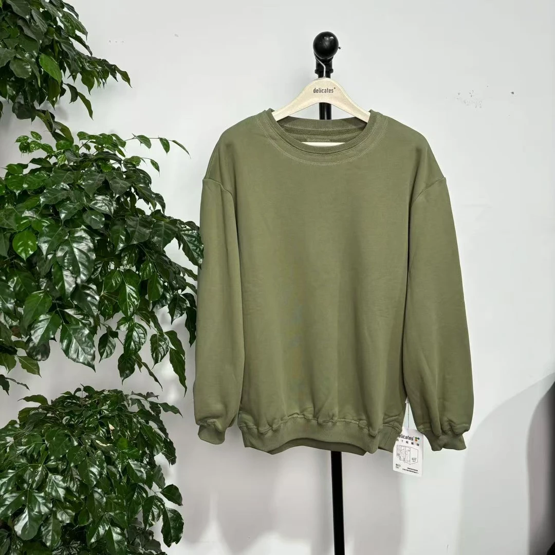 P-34 T  秋季男款休闲螺纹花针圆领长袖卫衣 WW179