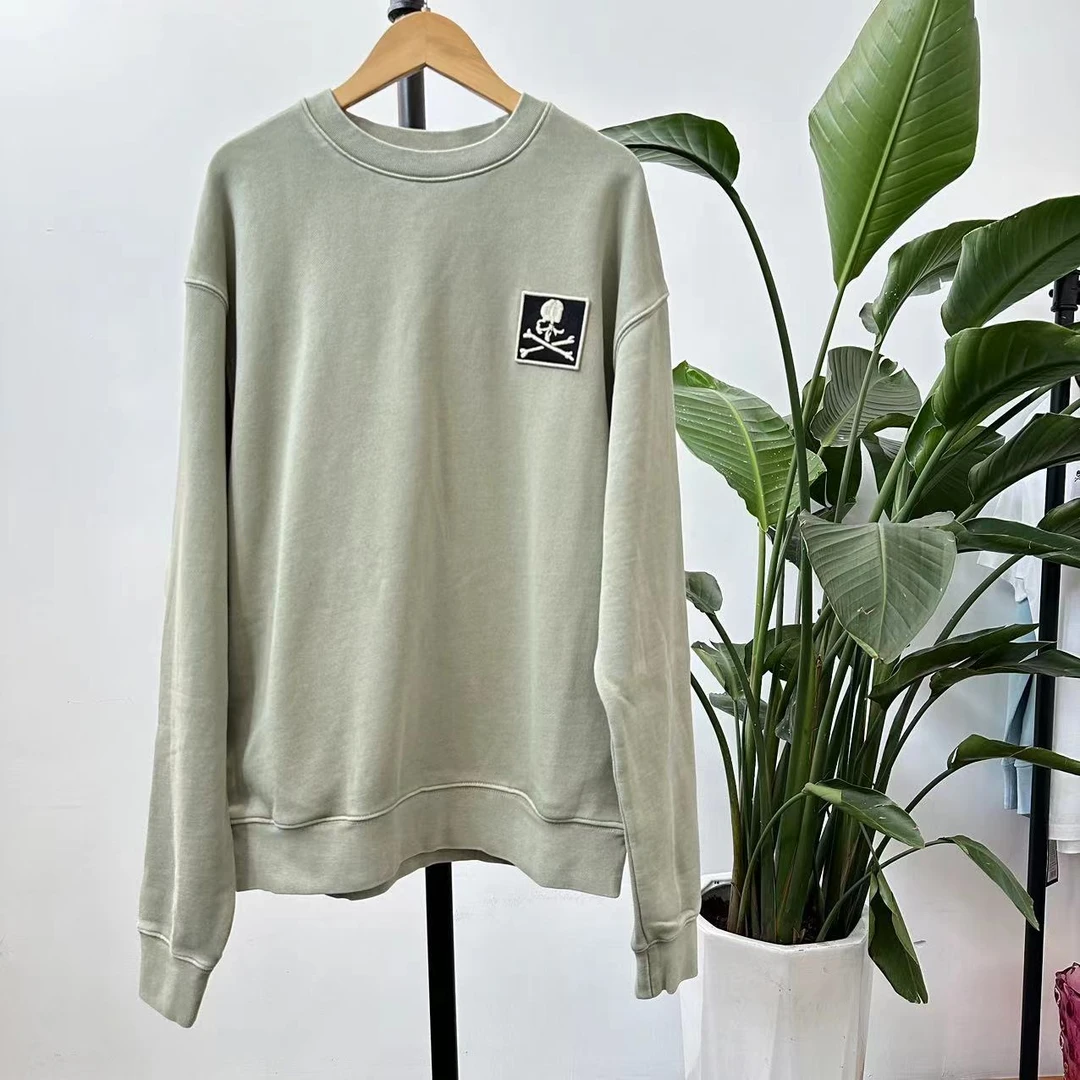 高街潮牌骷髅头春秋季长袖圆领卫衣 04606