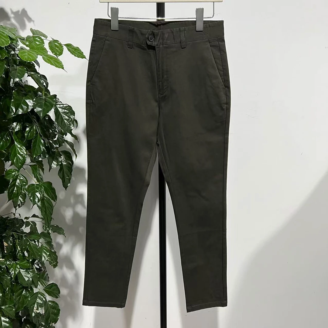 潮牌男款两色简约百搭休闲裤 3014A