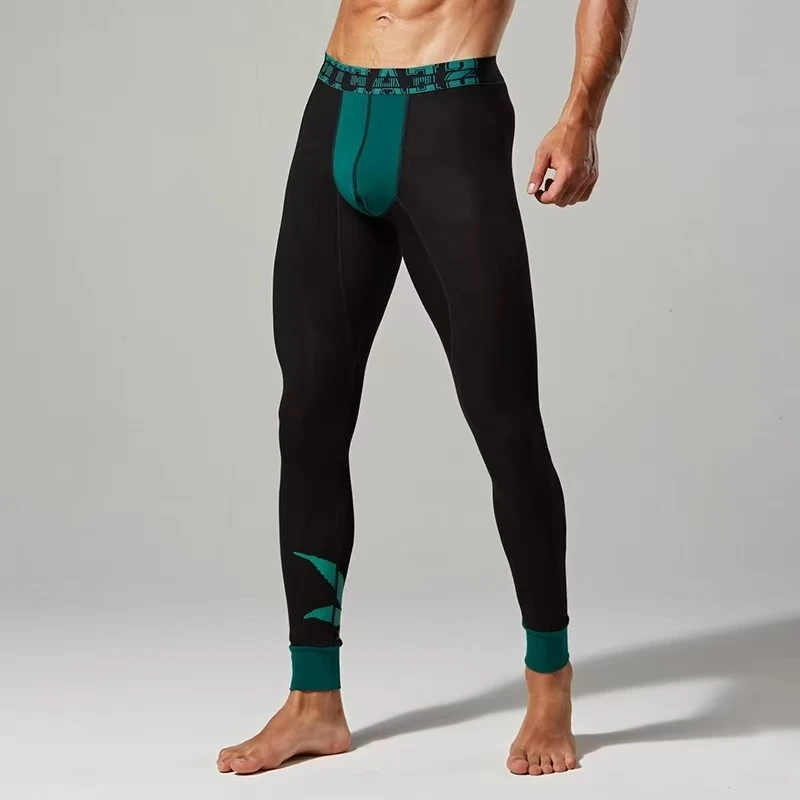 X 24新款男士秋冬季紧身弹力保暖裤  77613