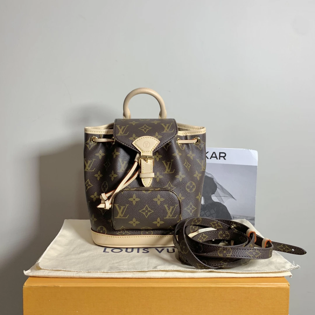 全新未使用 LouisVuitton/路易威登 壹臻/老花双肩包/76399113