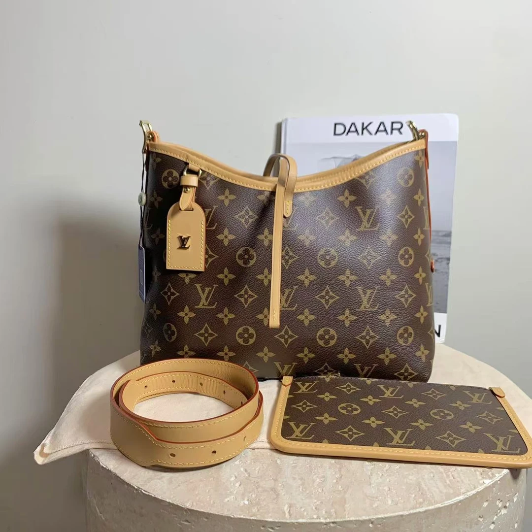 95新 LouisVuitton/路易威登 壹臻/小号老花Carryall/46960656