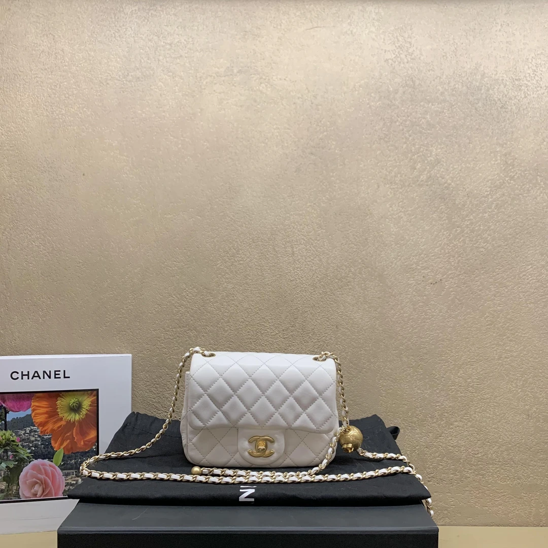 95新 Chanel/香奈儿 壹臻中古/21b白金金球方胖21年芯片 18017988