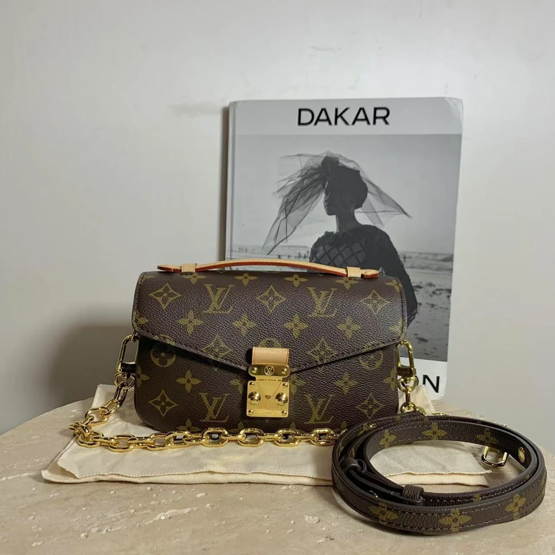 95新 LouisVuitton/路易威登 壹臻/老花邮差包 22810762