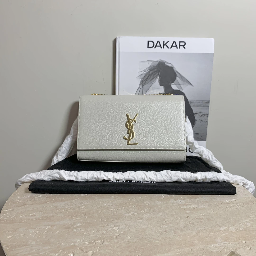 99新 YSL/圣罗兰 壹臻中古/白金kate中号 91202102