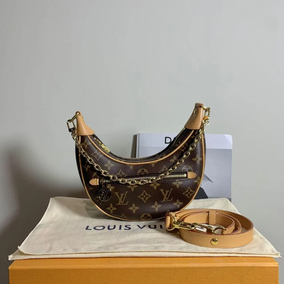 95新 LouisVuitton/路易威登 壹臻/老花豌豆包/20833257