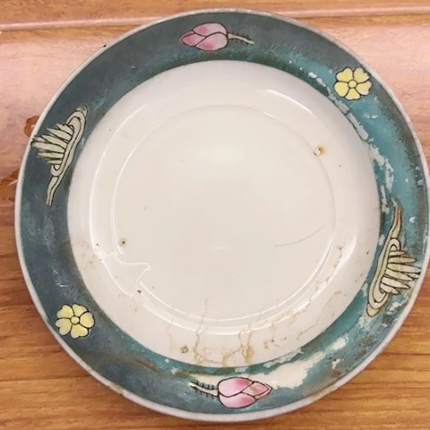 杯陶瓷摆件不固定一件有脱彩