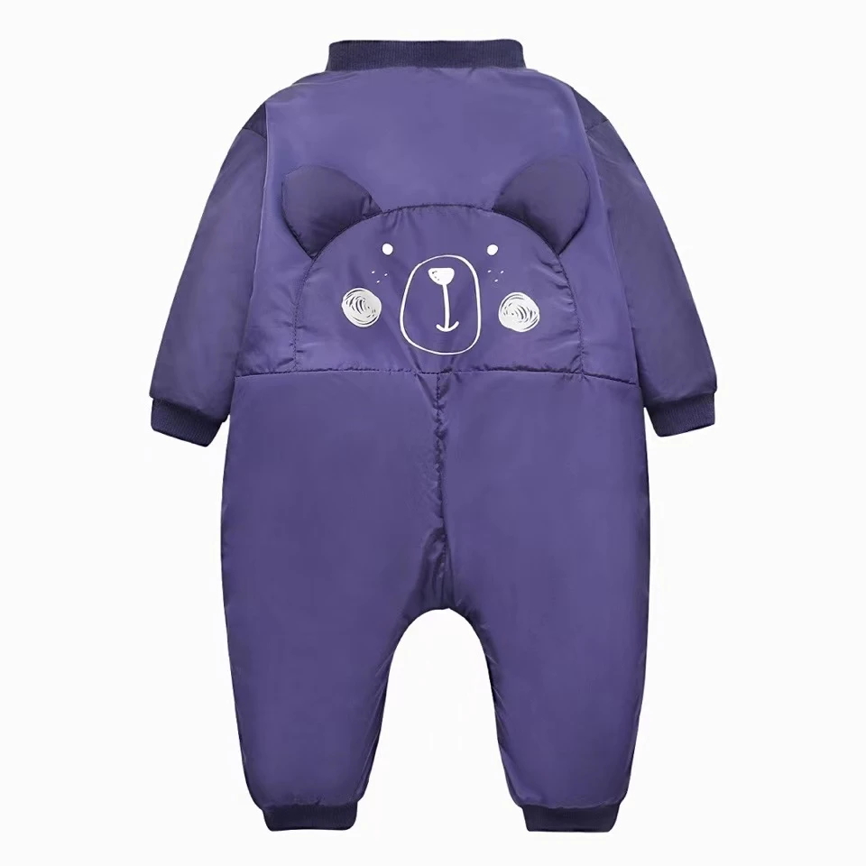 婴童连体衣棉服哈衣爬服宝宝保暖服